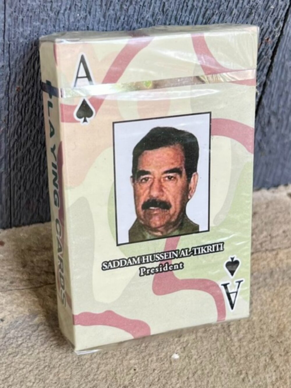 Saddam Hussein President Playing Cards Deck, NEW